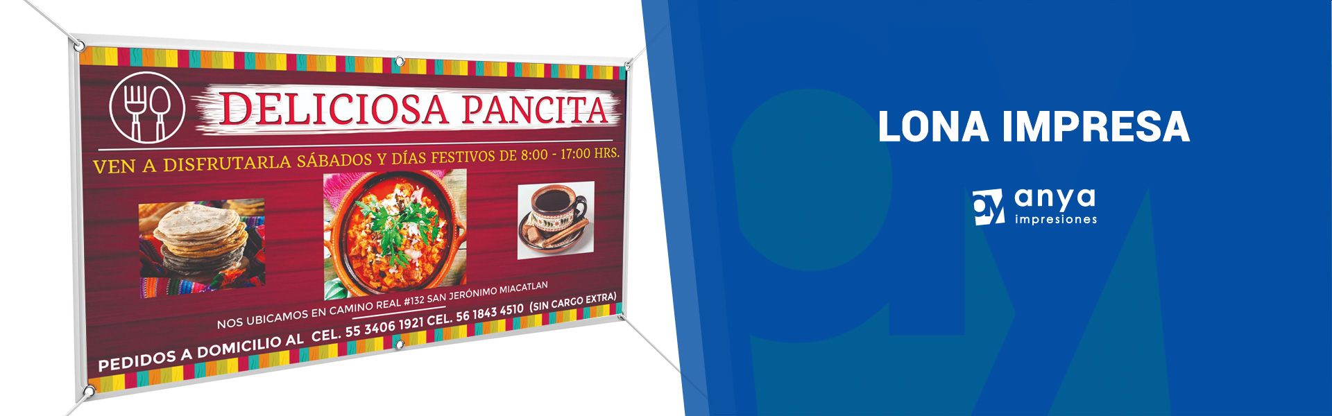 anuncio lona